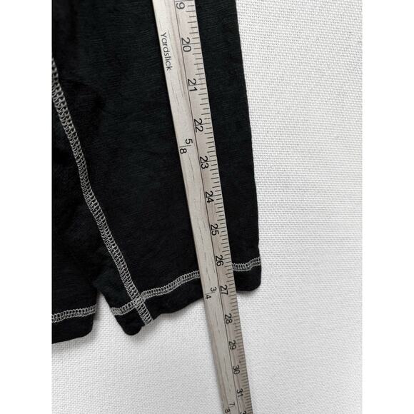 Legendary Whitetail Men's Black Henley Shirt Long Sleeve 1/4 Button Up 4XT - Picture 9 of 13